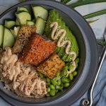 Sushi Bowl mit Räucherfisch